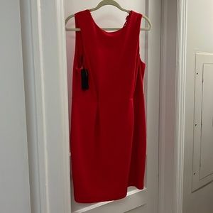 NWT orange dress with lace back